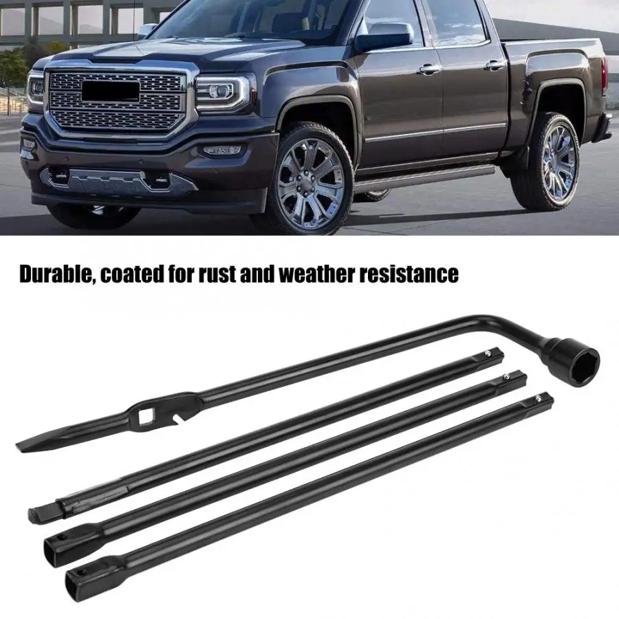 L Shape Spare Tire Jack Handle / Wheel Lug Wrench for Chevy Avalanche Silverado Suburban GMC Yukon Sierra Cadillac Escalade |