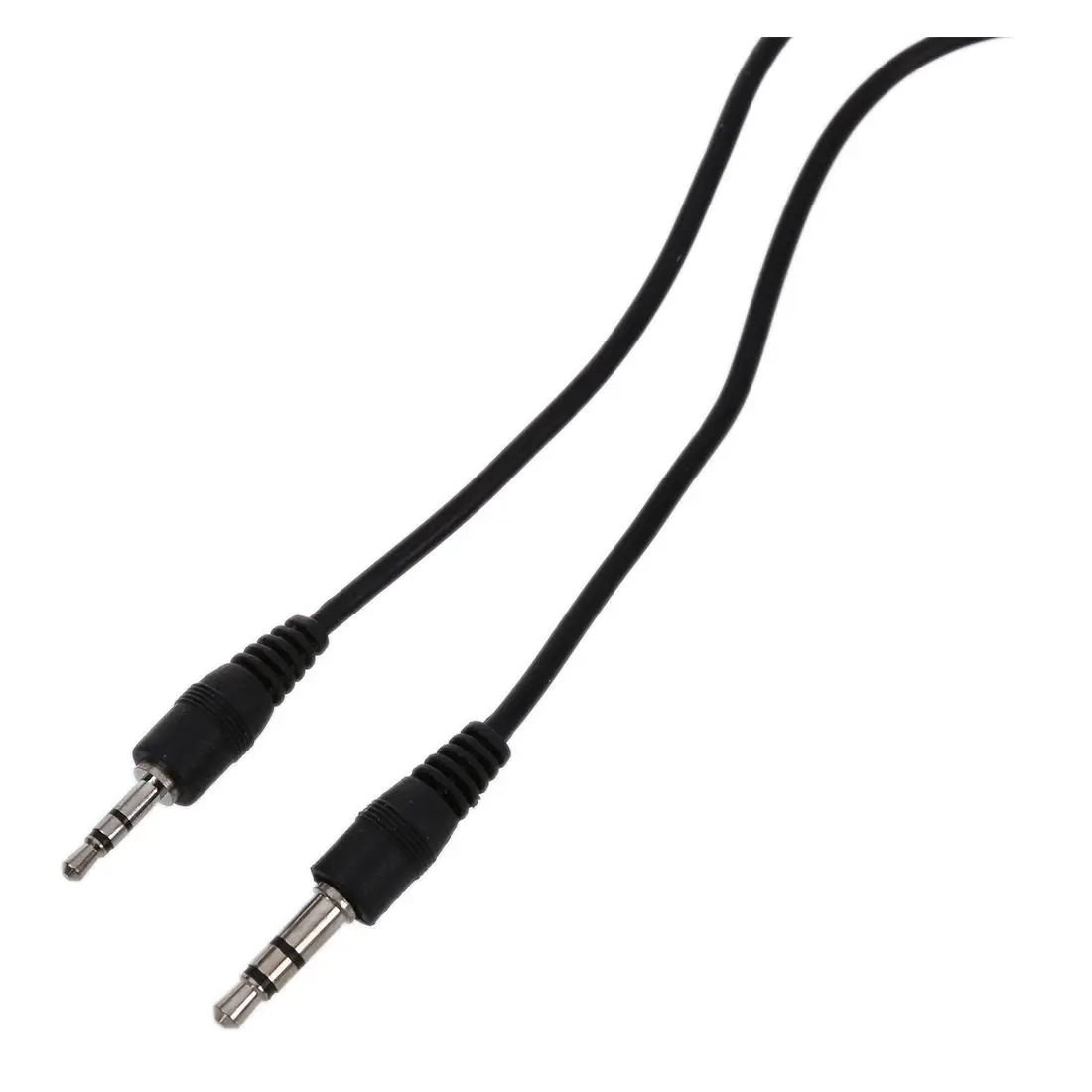 2 5 мм штекер 3 Мужской черный Аудио адаптер кабель 55 см|3.5mm male|audio cable male malecable |
