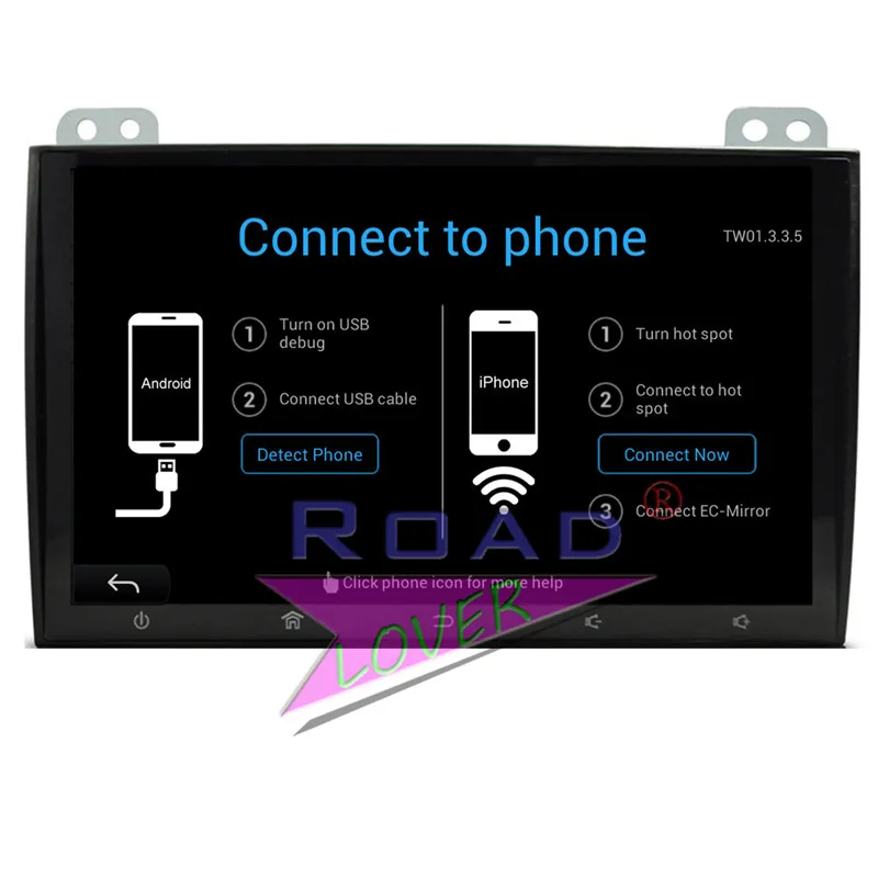 Автомобильный плеер с GPS навигацией Roadlover Android 7 1 для Toyota Prado 120 2004 2005 2006 2007 2008 2009