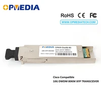free shipping compatible with cisco10gbase dwdm xfp 80km c band1563 86nm1528 77nm transceiver10g xfp dwdm zr optical module