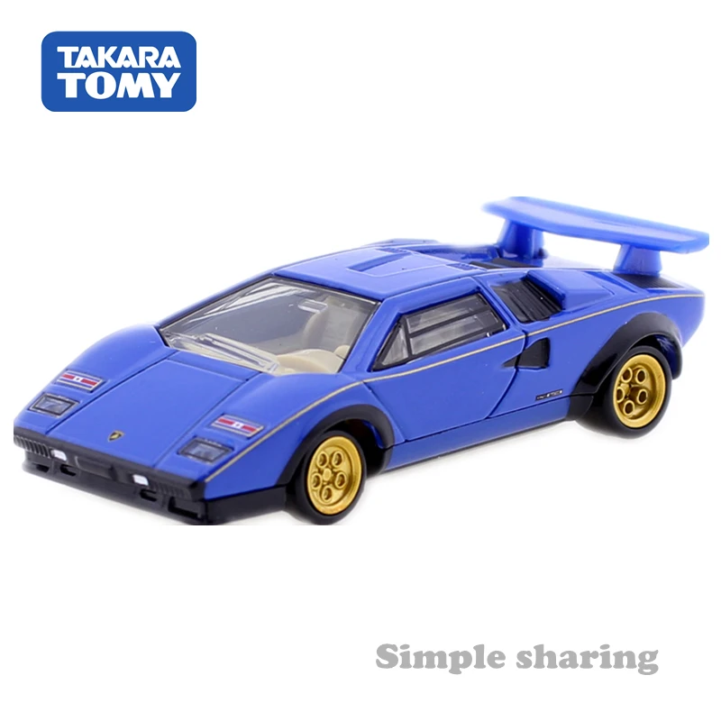 Tomica Премиум № 10 Lamborghini Countach LP500S масштаб 1:61 TAKARA Tomy автомобильный двигатель литая
