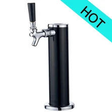 Homebrew один кран черная пивная башня кран/кран корпус из нержавеющей стали с