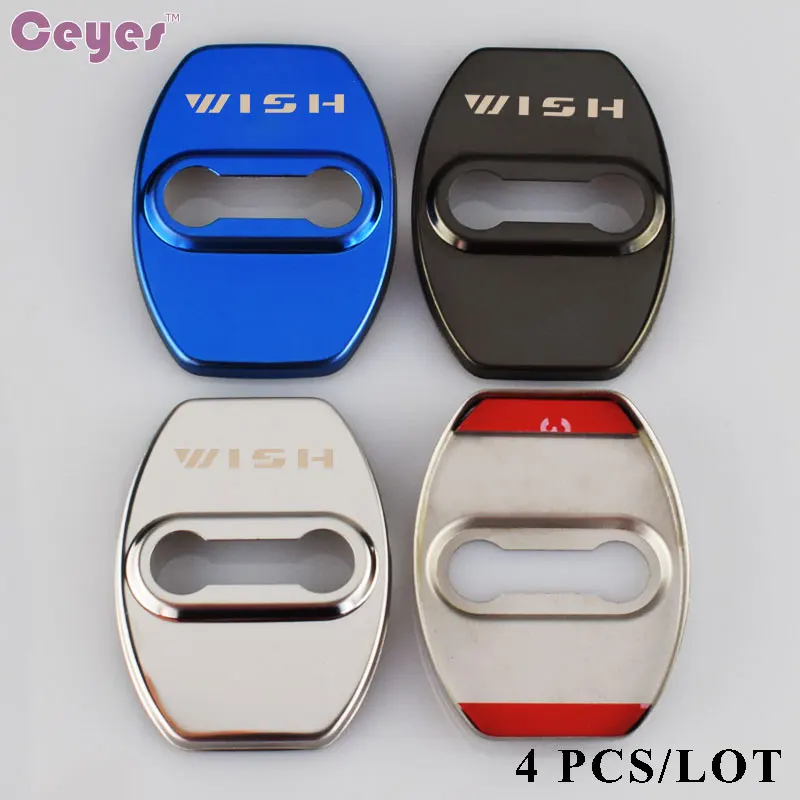 

Ceyes Door Lock Cover Car Styling Case For Toyota Wish 2006-2011 Corolla Crown Reiz Puruis Yaris Rav4 Cruiser Camry Car-Styling