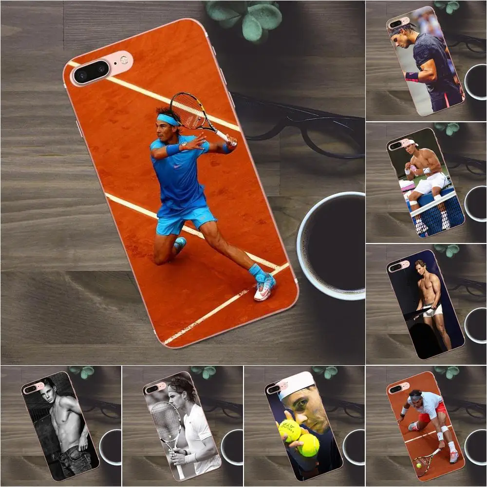 Теннисная суперзвезда Рафаэль Надаль для Apple iPhone 4 4S 5 5C SE 6 6S 7 8 Plus X Galaxy A3 A5 J1 J2 J3 J5 J7