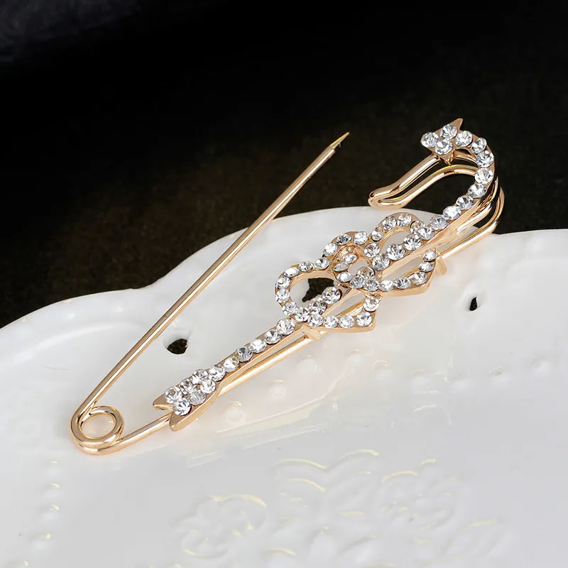 Винтажная брошь женская модная хиджаб булавки и броши для женщин отворот значок