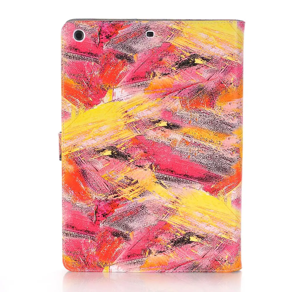 Планшеты Чехол для iPad Mini 4 чехол с граффити ультра-тонкий Смарт Флип PU кожа