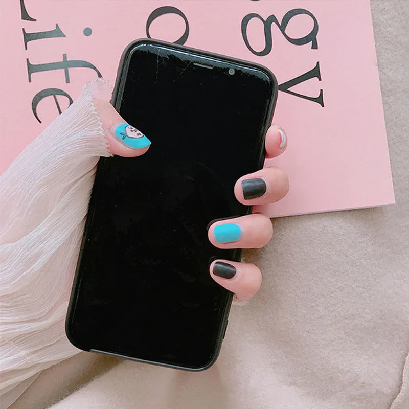 Литературные акварельные буквы appex IPhone6plus/8/6s/7 plus анти-осенний корпус мобильного