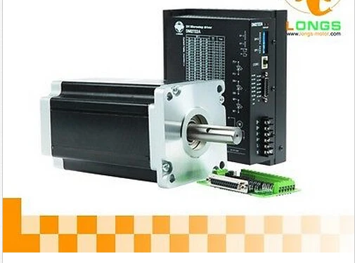Шаговый двигатель 1 Ось Nema 42 4210 унций. В 8A 42HS6480 и шаговый Драйвер DM2722A 9.8A мотор LONGS