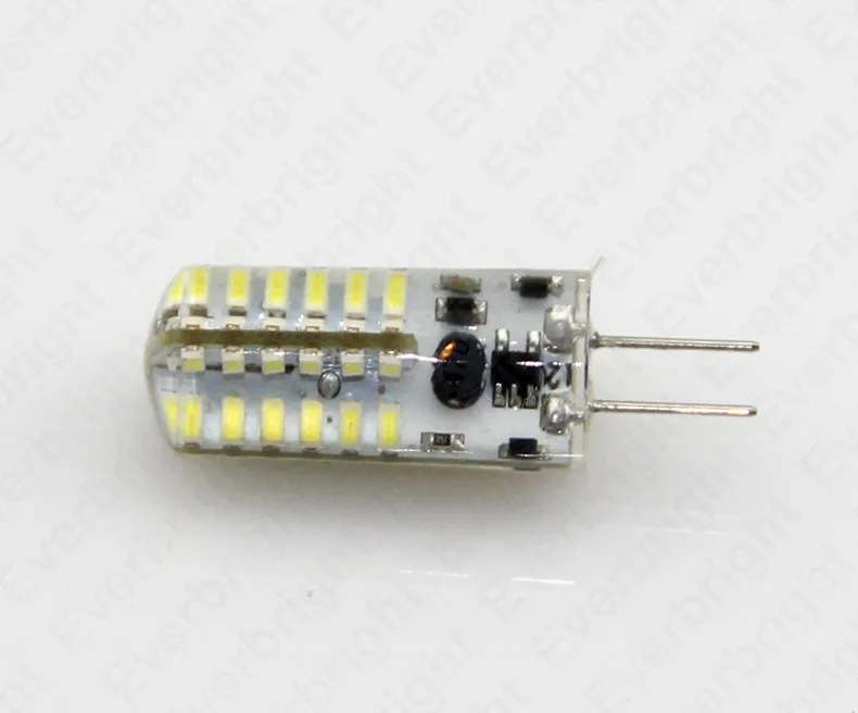 10 шт./лот G4 LED 3014 SMD 48 светодиодов 6 Вт светодиодные лампы свет хрустальной люстры 360