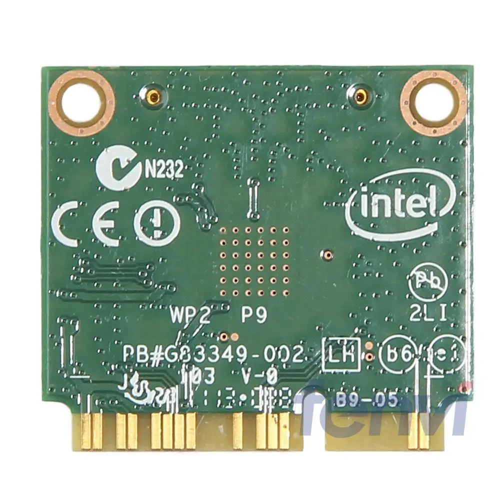 Ноутбук беспроводной Wi-Fi Bluetooth Половина мини PCI-E карта для Intel беспроводной-N 7260 7260HMW 7260HMWBN 802.11b/g/n Wifi+ BT 4,0