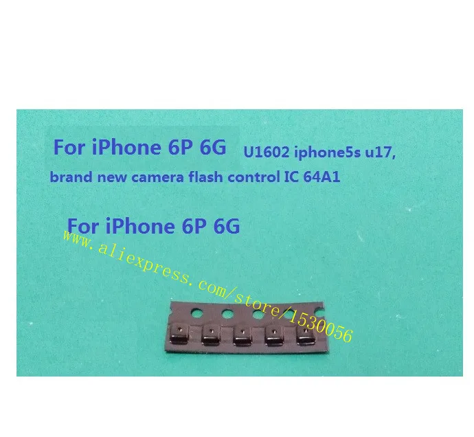 Для iPhone 6/6 Plus camera flash control IC 20 pins U1602 light для 5S U17|ics for iphones|ic controlleric 2 |