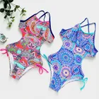 Новый 2019 цельный купальный костюм для девочек, детский купальный костюм 10-16Years детская слитные купальники 2019 купальный костюм G1-CZ906