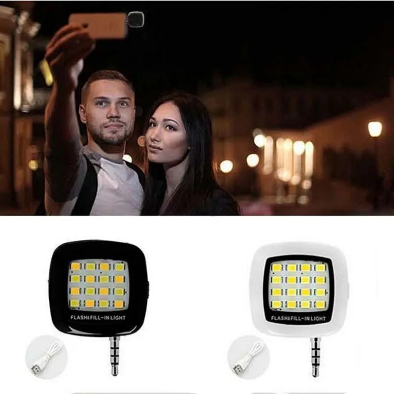 Смартфон Телефон селфи использовать заполняющий светильник мини 16 Светодиодный