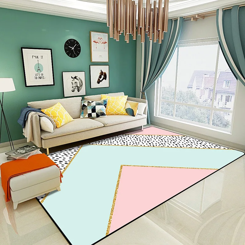 200X300CM розовый ковер для гостиной домашний декор спальни большой размер детей