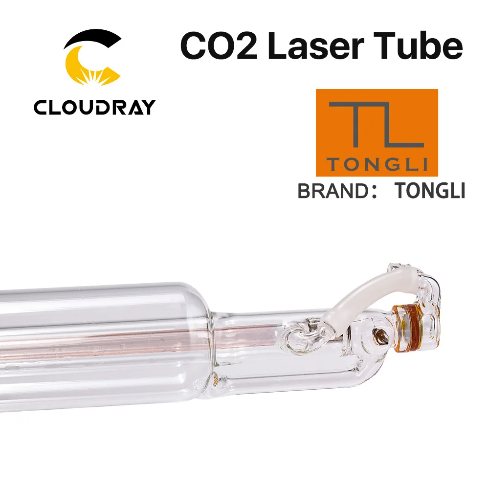 Cloudray TONGLI 700 мм 40 Вт Co2 лазерная трубка стеклянная труба для CO2 лазерная гравировка машина для резки TL TLC700-50