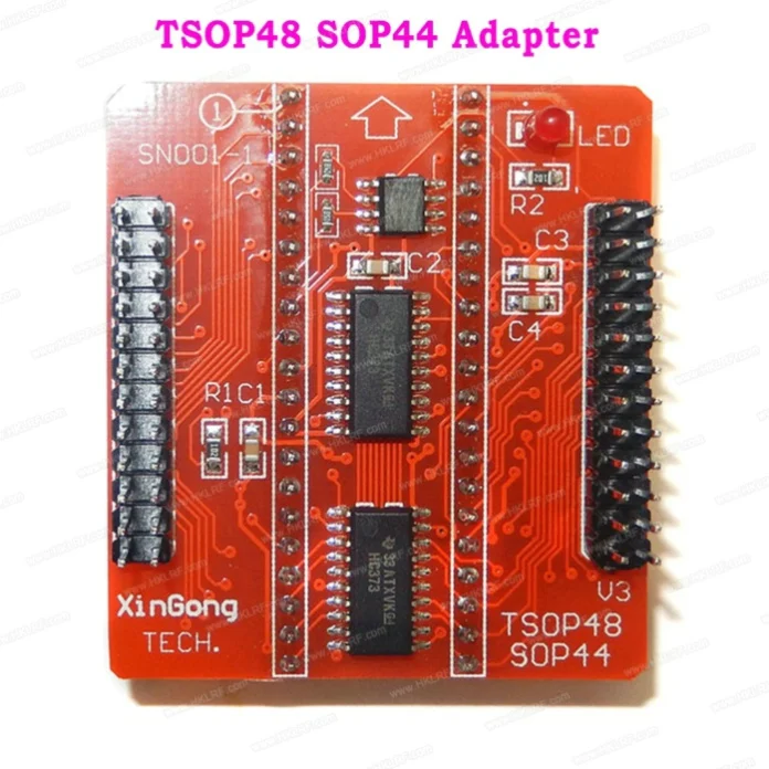 TSOP48 SOP44 BGA48 адаптер гнездо/TSOP48 SOP44 для Minipro TL866CS TL866A TL866II плюс USB программист - Цвет: TSOP48 SOP44