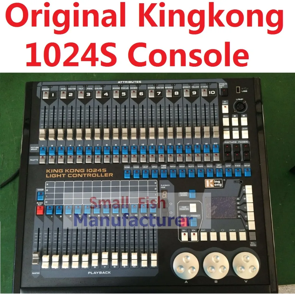 2xLot Kingkong 1024S светильник управления Лер 1024 DMX512 контроль Профессиональный MA Hog Avolite DJ диско DMX сценический светильник s консоль