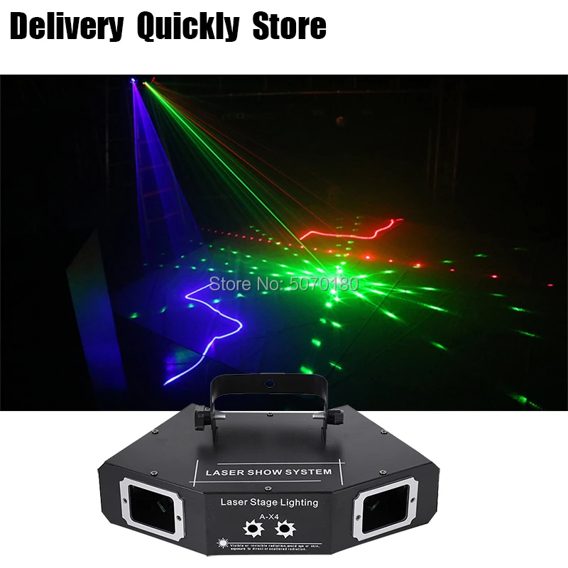 Showtime RGB лазерные линии изображения сканирует lazer DMX DJ танцевальный бар кофе
