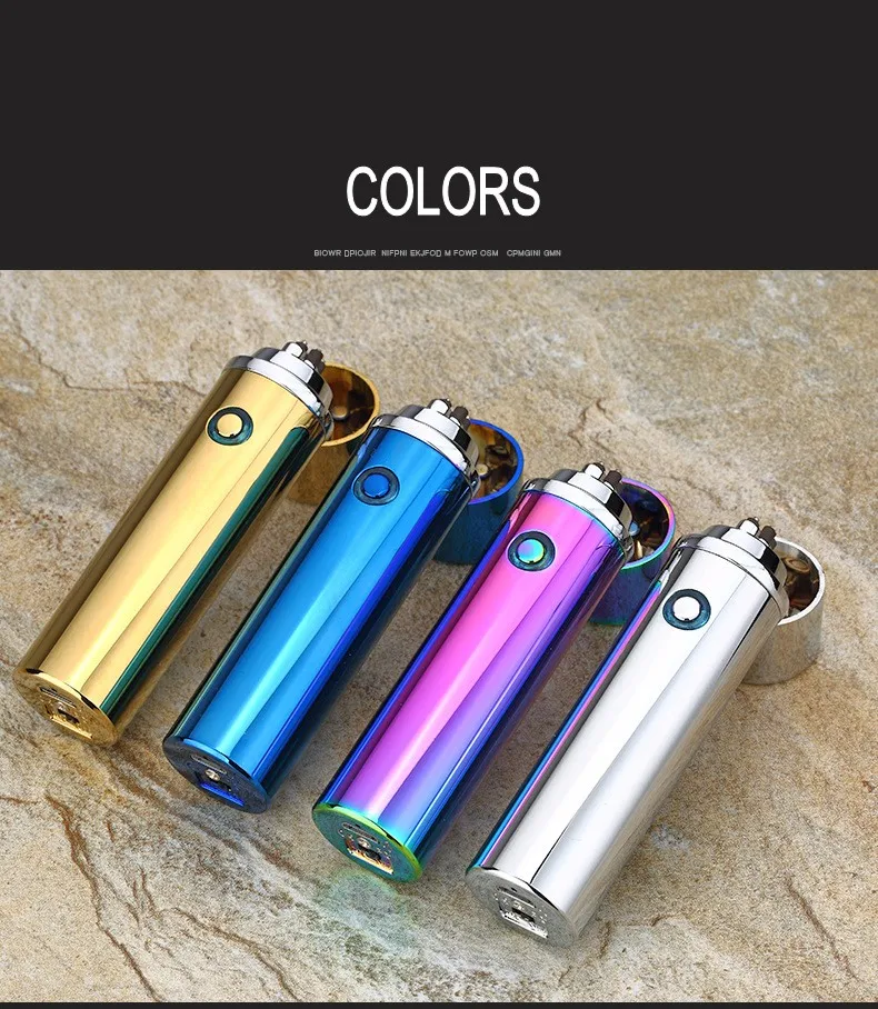 Новинка 2017 электрическая двухимпульсная дуговая зажигалка usb для табачных труб