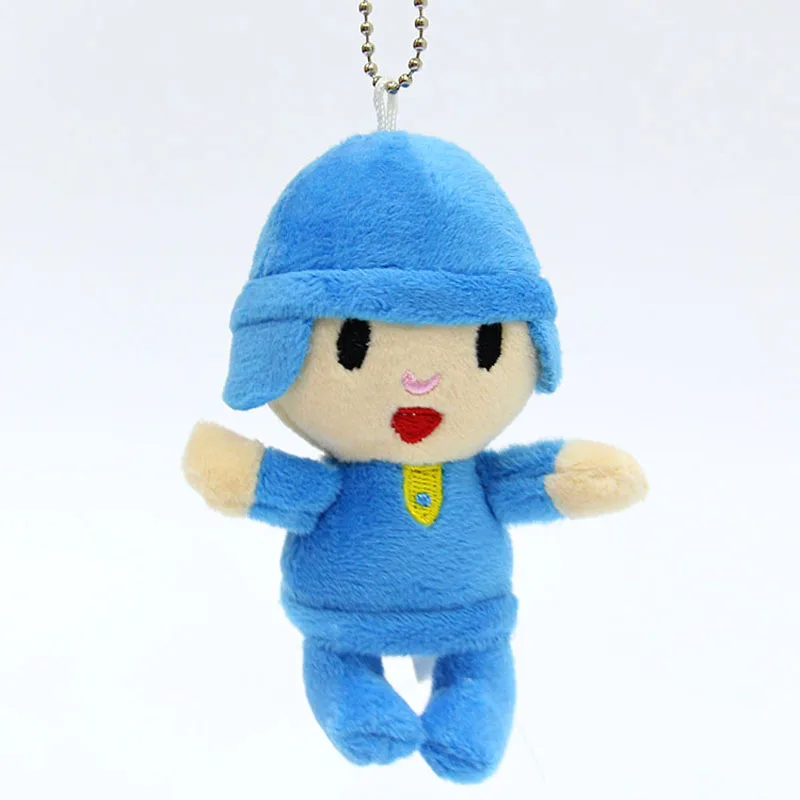 Мультфильм Pocoyo плюшевые игрушки мягкие куклы с брелок подвески 10 шт./лот 14 см