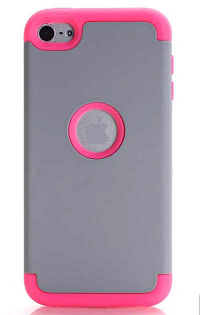 Гибридный Силиконовый чехол 3 в 1 для ipod touch 5 6 7 поколения | Мобильные телефоны и