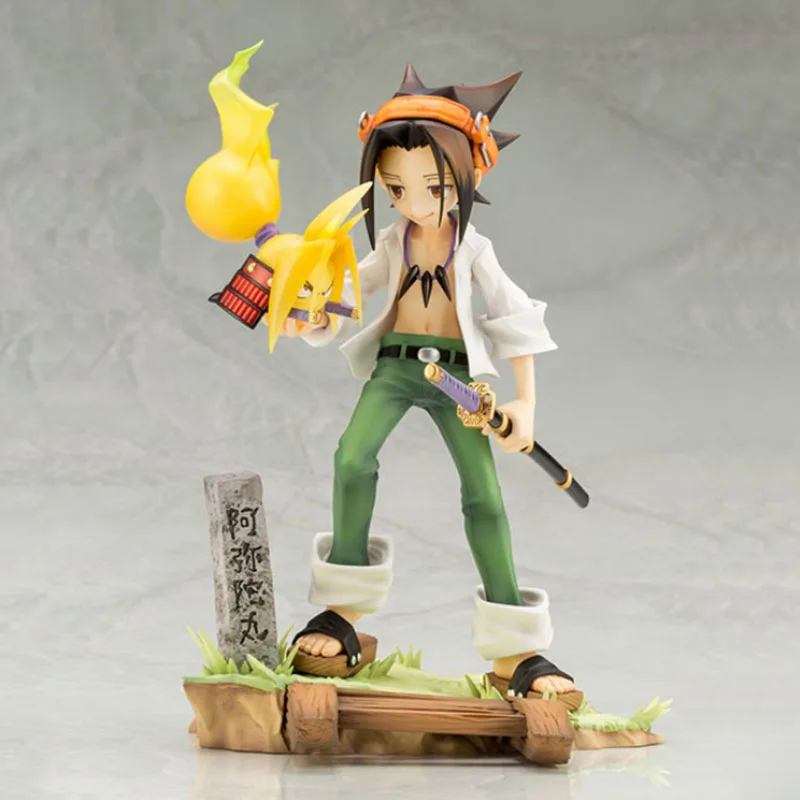 Аниме 1/8 масштаб окрашенная фигурка шаман Кинг 20-летняя версия Yoh Asakura экшн ПВХ