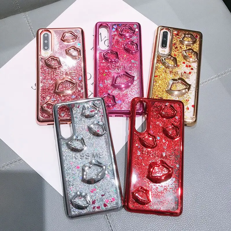 Чехол для Samsung galxy S10 Lite Жидкий чехол с блестками и зыбучим песком Plus |