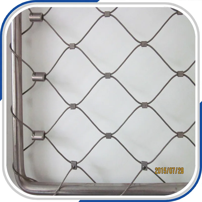 Гибкая балюстрада из нержавеющей стали и кабель перил проволочная сетка|mesh cable|mesh