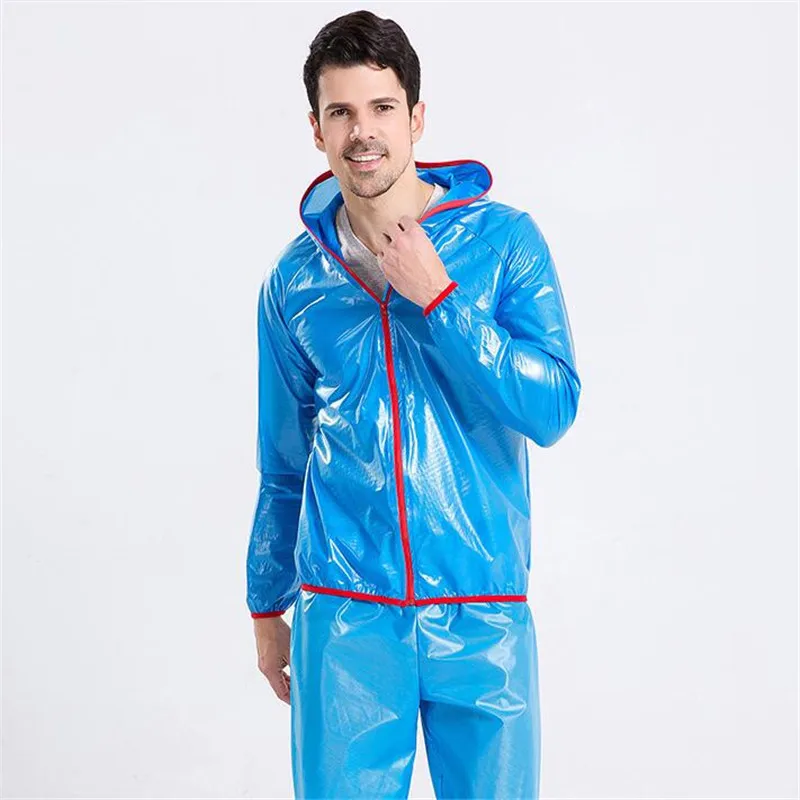 Waterproof Cycling Men Bicycle Rain Jacket Outdoor Raincoat Bike Hooded Long Sleeve Sport Windproof Cycle Clothing XXXL