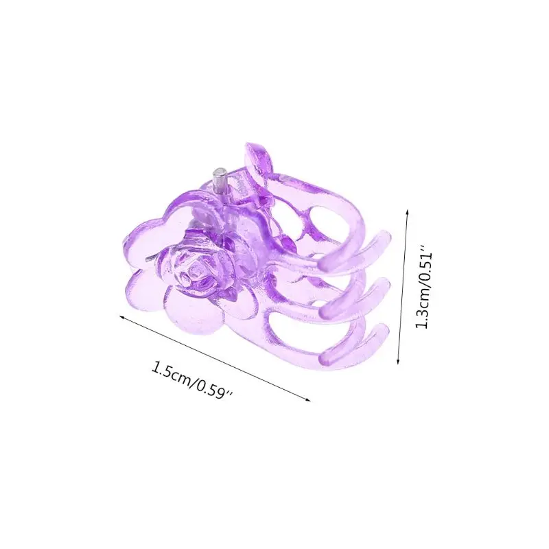 60 шт. пластиковые зажимы для фиксации растений орхидеи садовые опорные