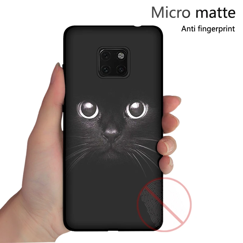 JURCHEN, мягкий силиконовый чехол для huawei mate 20 Pro, чехол с милым рисунком, тонкая задняя крышка для huawei mate 20 Pro 20 X 20X, чехол для телефона