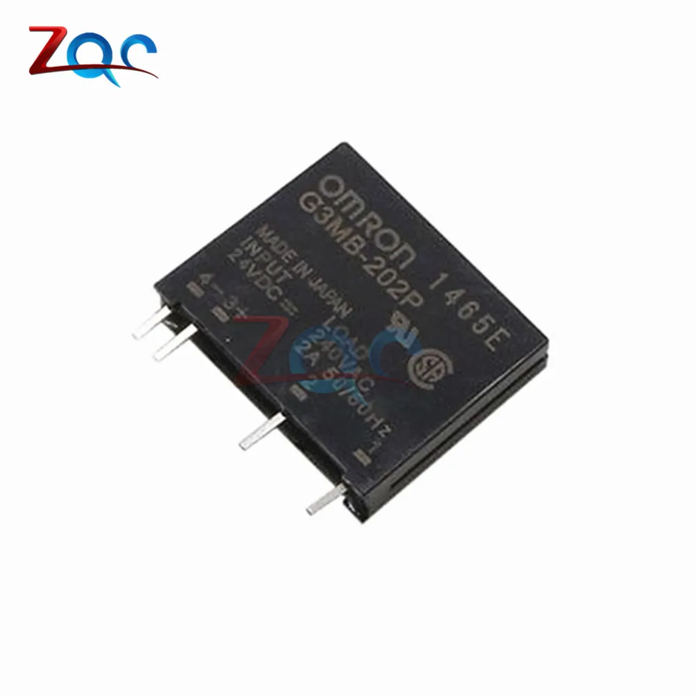 G3MB 202P 24V DC AC PCB SSR в Out 240V 2A твердотельный релейный модуль|Реле| |