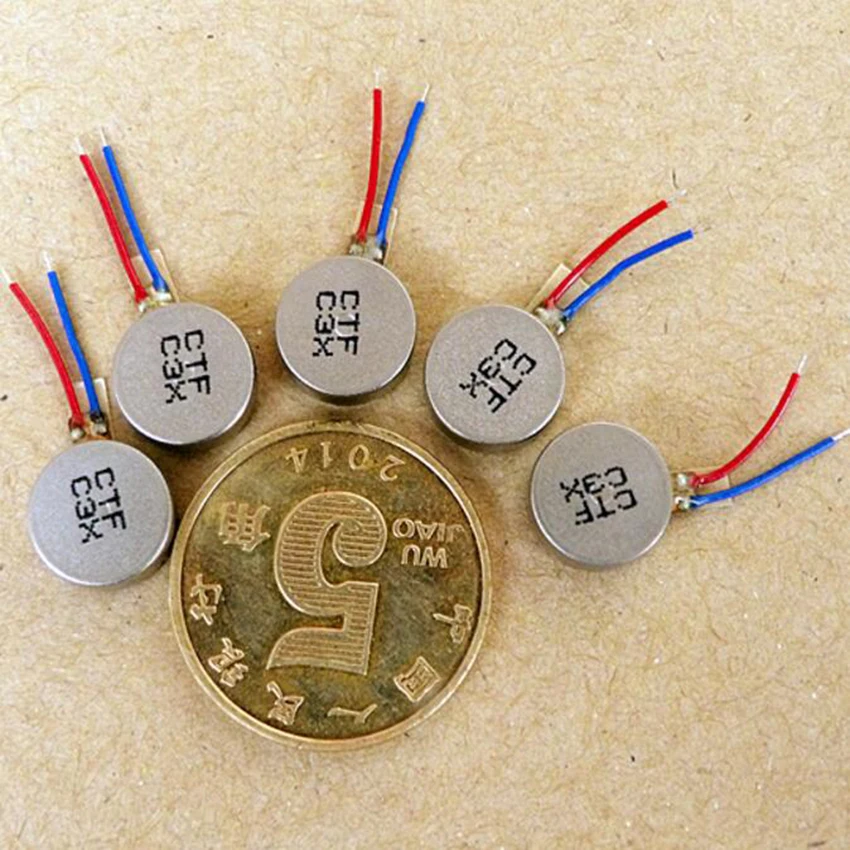 1 шт мини Вибрационный Мотор DC3V-4.2V 0930 плоская кнопка-тип двигатель для Мобильный