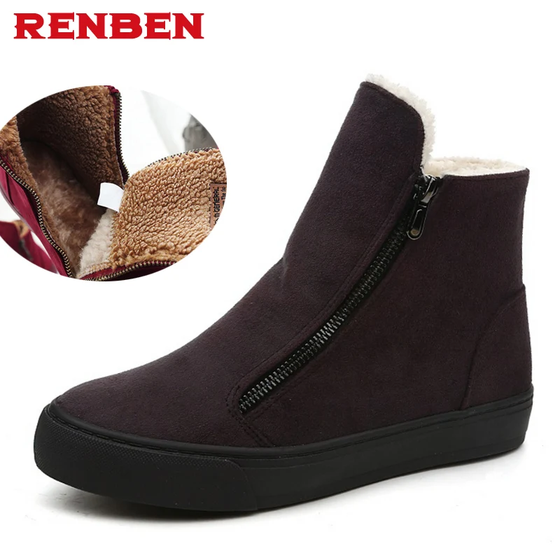 Дамские ботинки сапожки новинка 2017 г. дамские зимние теплые сапоги модные