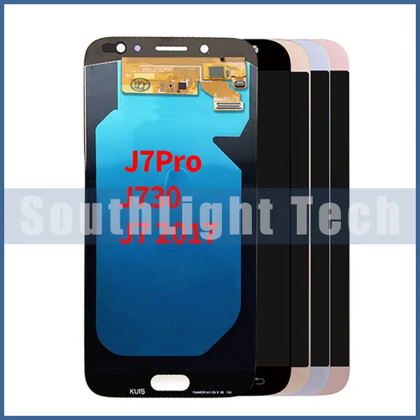 Класс AAA + для Samsung Galaxy J7 2017 j730 SM J730F J730M Pro Super AMOLED ЖК дисплей кодирующий