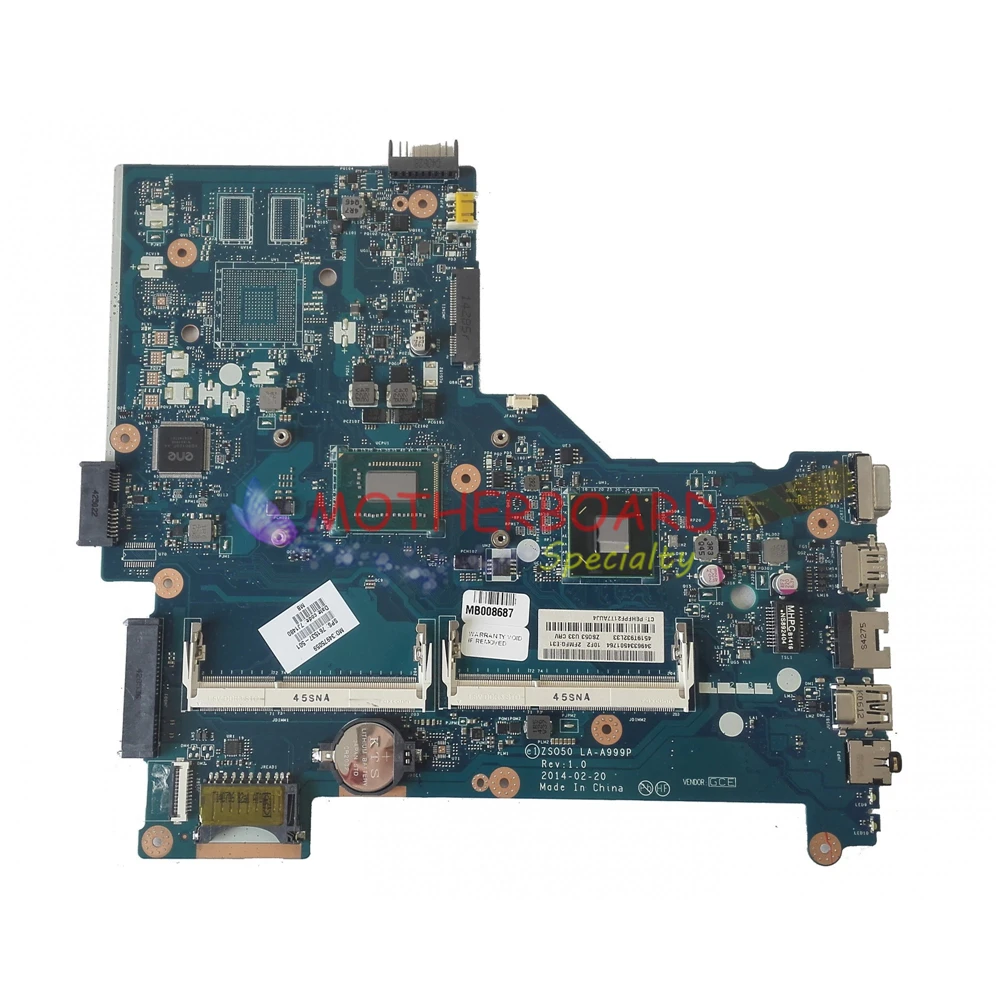 Vieruodis для HP 250 G3 ZSO50 материнская плата ноутбука с фотографическим процессором