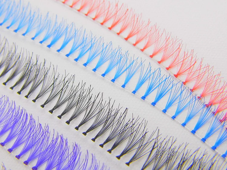 Красочные Индивидуальные Наращивание ресниц 320 деревья натуральный длинные