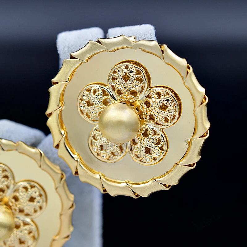 Sunny Jewelry классические ювелирные изделия большие серьги для женщин клипсы высокое