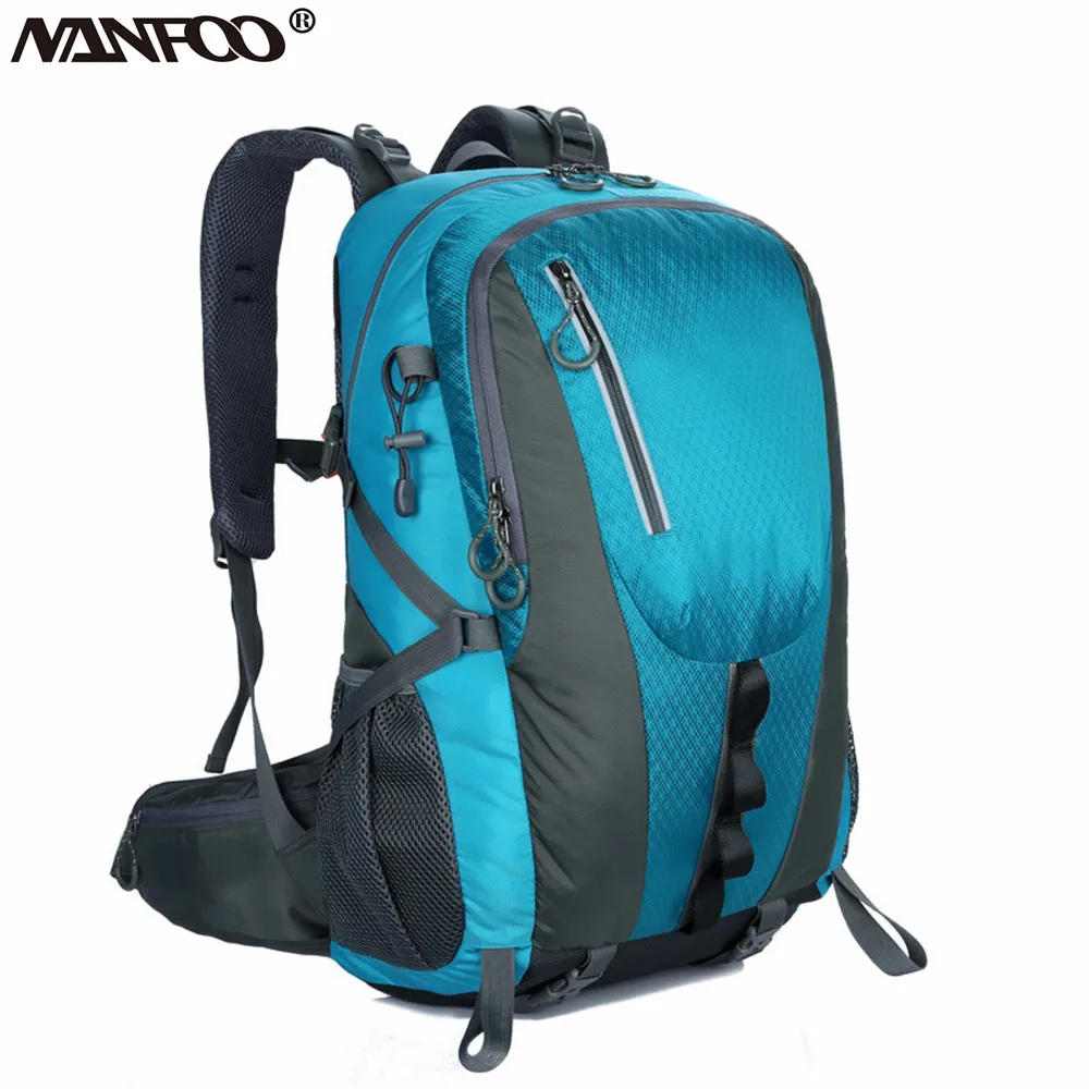 Нейлоновый водонепроницаемый ежедневный дорожный рюкзак вместительная сумка 40