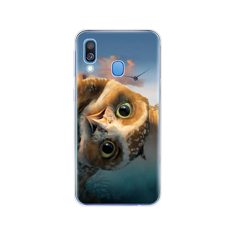34784 Чехол для samsung A40, мягкий силиконовый чехол для задней панели, чехол для samsung Galaxy A40, A405, SM-A405F, A405F, мультяшный чехол - Цвет: 34784
