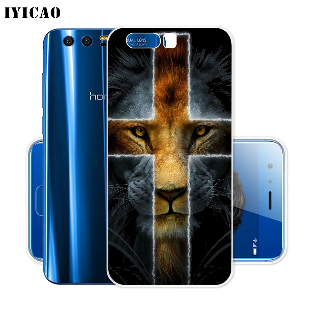 Мягкий силиконовый чехол IYICAO для Huawei Y9 Y7 Y6 Prime 2018 Honor 8C 8X 8 9 10 Lite 7X 7C 6A 7A