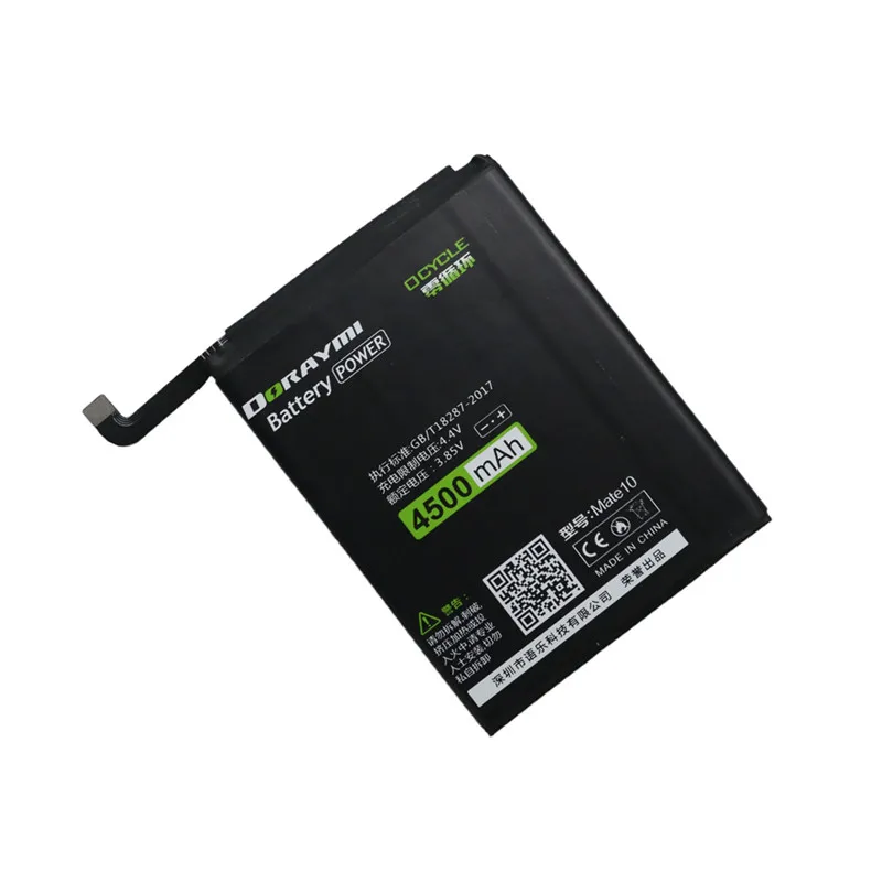 Аккумулятор DORAYMI HB436486ECW для Huawei MATE 10 Pro Mate10 Lite аккумуляторы мобильных телефонов 4500