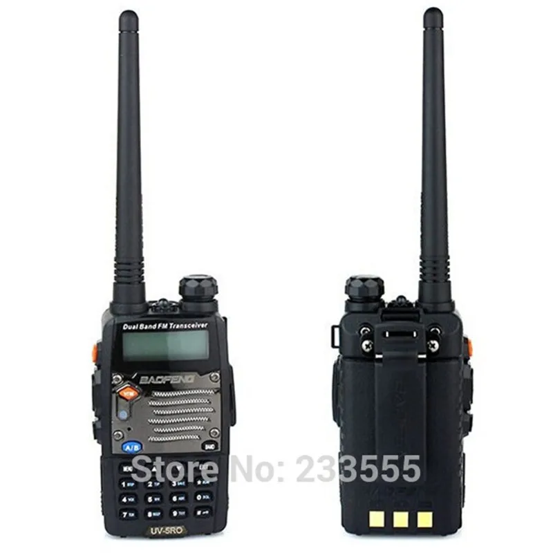 

2pcs New Walkie Talkie BaoFeng UV-5RO VHF+UHF 134-174MHz 400-520MHz VOX Dual Band Standbys DTMF Two Way Radio