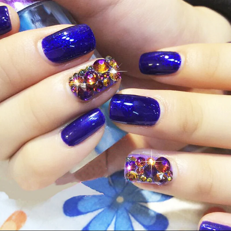 Дизайн ногтей наращивание ресниц Радуга супер блестящий SS3 SS30 Сделай Сам без