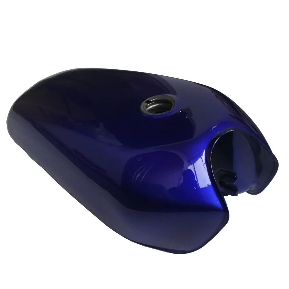 Винтажный топливный бак для мотоцикла с толстой железной крышкой переключатель