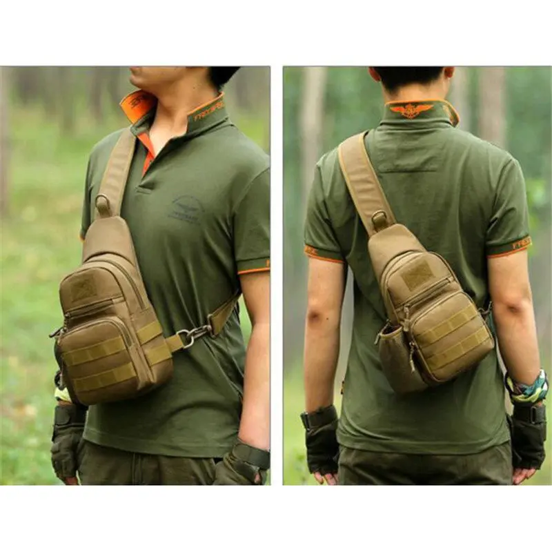

2019 New Tactical Chest Packs Waterproof Bag handbag Hiking Climbing Outdoor Chest Bag Sports Bag Free Shipping Retail
