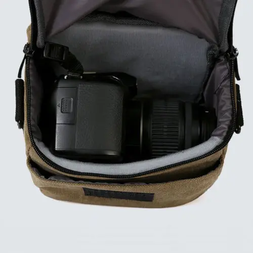Новая мода Холст наплечный чехол для камеры Сумка холст для Nikon Canon sony Panasonic samsung Fujifilm Olympus
