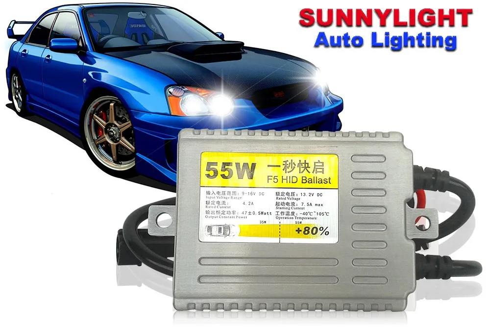 CNSUNNY светильник для автомобиля ксенон HID балласт 55 Вт Быстрый старт быстро яркие блоки на замену для Авто головной светильник ксенон светильник источник Стайлинг