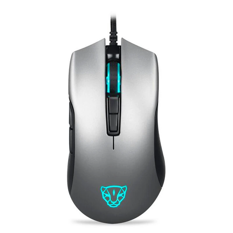 Motospeed V70 RGB подсветкой компьютерная Проводная игровая мышь 12000 Точек на дюйм 7