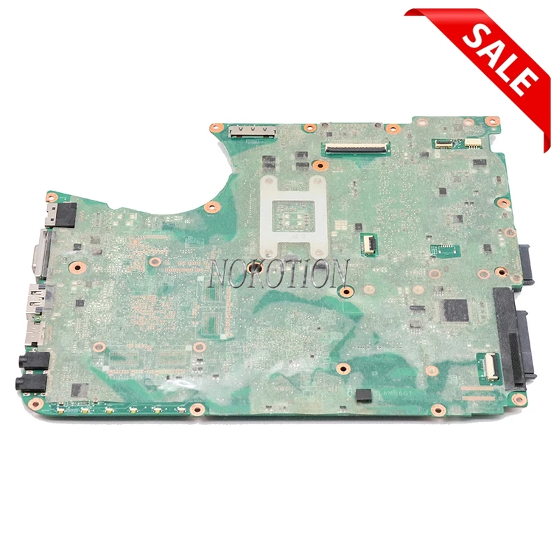 NOKOTION материнская плата для ноутбука TOSHIBA Satellite L655 L650 A000075380 31BL6MB0000 DA0BL6MB6G1 материнская плата HM55 DDR3 Бесплатный процессор